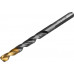 Сверло по металлу Denzel HSS-Tin, Golden Tip 5 мм, 10 шт 717213