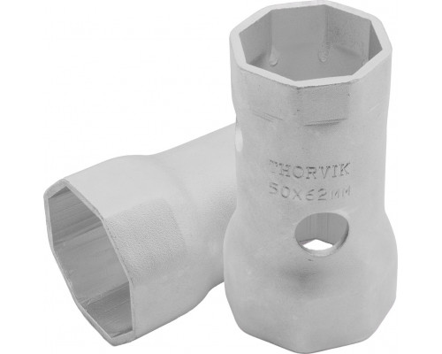 Ключ трубчатый THORVIK BS8P5062 ступичный восьмигранный двусторонний 50х62 мм