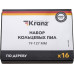 Набор коронок по дереву Kranz KR-92-0253 19-127 мм, 16 предм.