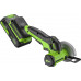 Угловая шлифмашина аккумуляторная GREENWORKS GD24UCS 24V, АКБ 2Ач и ЗУ 3402007CUA