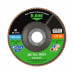 Круг лепестковый D.BOR METAL-INOX CR40P, F29, 125х22,23 торцевой D-F29-MI-CR-125-040