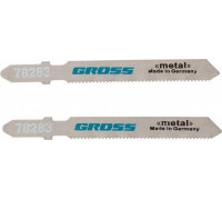Пилки универсальные GROSS 78283 для электролобзика, 2 шт.