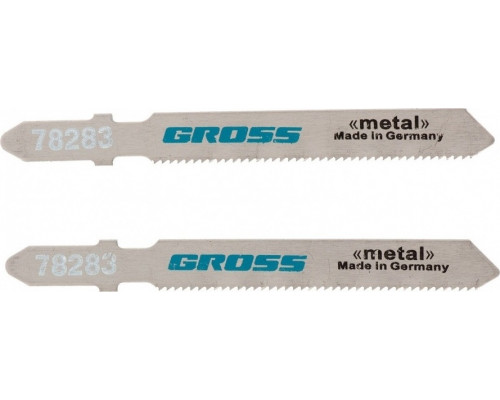 Пилки универсальные GROSS 78283 для электролобзика, 2 шт.