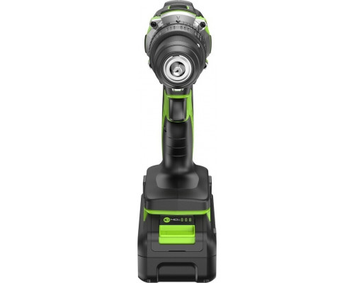 Дрель-шуруповерт аккумуляторная GREENWORKS GD24DD60 ударная, 24V, АКБ 4Ач и ЗУ 3704107CUB