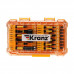 Набор бит и головок Kranz KR-92-0463 торсионных бит с магнитным держателем, 41 шт