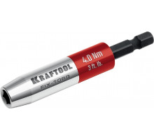 Магнитный держатель KRAFTOOL FIX-TORQ 4.0 для бит, динамометрический 64035-4.0