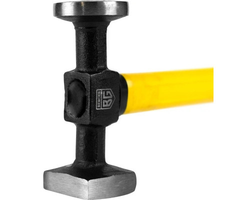 Молоток рихтовочный BERGER BG1521 кованый 540г. 310 мм, фиберглассовая рукоятка
