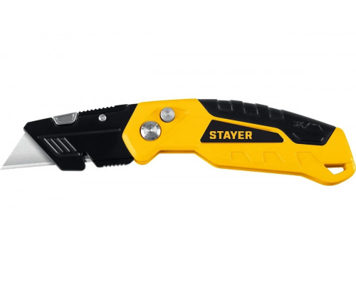 Нож строительный STAYER 0946 Hercules-A24 с трапециевидным лезвием