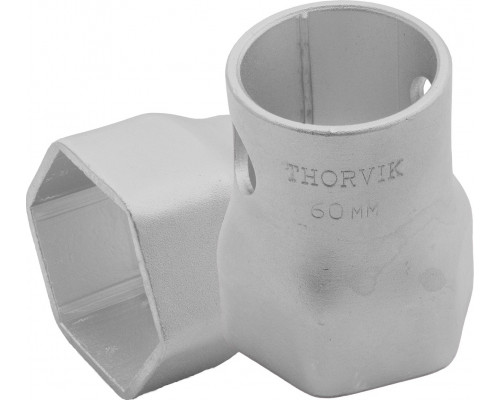 Ключ трубчатый THORVIK BS6P60 ступичный шестигранный, 60 мм
