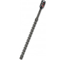 Бур SDS-Max METALLICA Ultra 35х670/530 мм по бетону Х-напайка, 2 спирали 906286