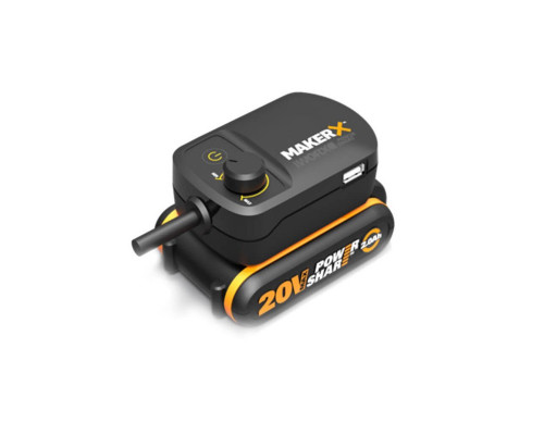 Адаптер Worx WA7161, 20В для MAKER X с USB WA7161