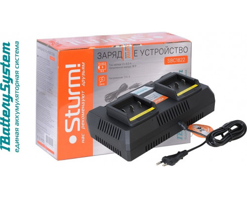 Зарядное устройство для аккумуляторов Sturm SBC1822