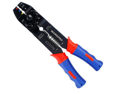 Пресс-клещи WORKPRO WP291001 обжимные многофункциональные 200мм