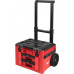 Ящик для инструмента DLT №1 с выдвижными отсеками 2+1, серия red pro, 60х51х42 4060