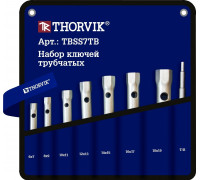 Набор ключей трубчатых THORVIK TBSS7TB в сумке, 7 предметов 053737