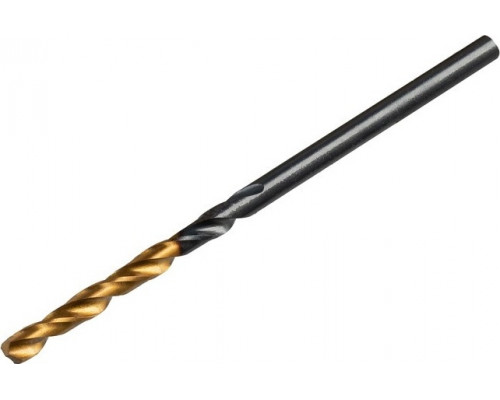 Сверло по металлу Denzel HSS-Tin, Golden Tip 2 мм, 10 шт 717203