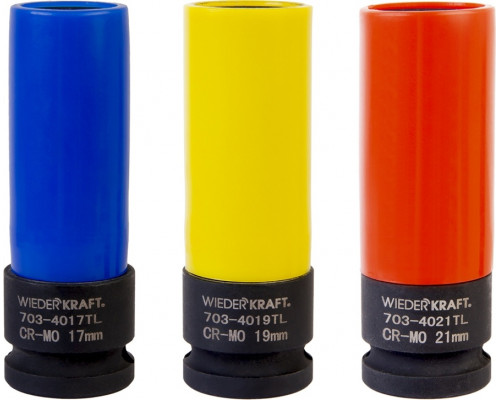 Набор ударных головок 1/2" WiederKraft WDK-703HD