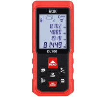 Лазерный дальномер RGK DL100 с угломером 4610011875076