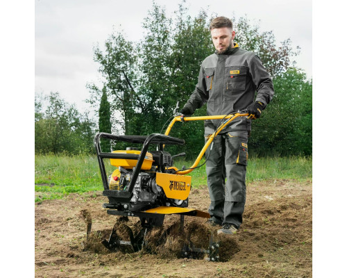 Мотоблок Denzel DPT-670S-PRO 7 л.с. с ременным сцеплением
