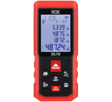 Лазерный дальномер RGK DL70 с угломером 4610011873911