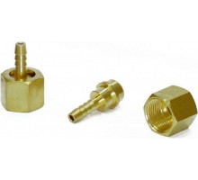 Переходник AURORA TIG гайка 3/8G (ёлочка d6) 14326