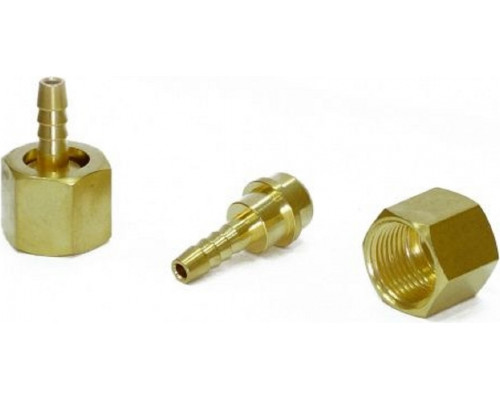 Переходник AURORA TIG гайка 3/8G (ёлочка d6)
