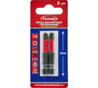 Бита для заворачивания TSUNAMI T30 50 мм Professional торсионная 2 шт T26020020T30050