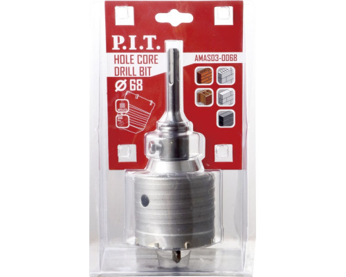 Коронка буровая SDS-plus P.I.T. AMAS03-0068 68x72 мм