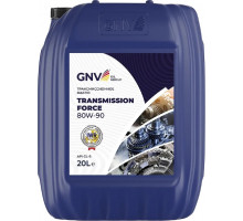 Масло трансмиссионное GNV Transmission Force 80W90 20 л GTF1112202145180900020