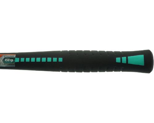 Молоток Sturm 1010-62-FR0450 гвоздодер, полностью обрезин. рукоятка, 450гр.