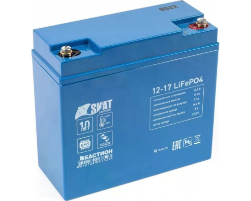 Аккумулятор SKAT i-Battery 12-17 LiFePo4 литиевый тяговый 647