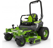 Трактор садовый GREENWORKS ZTC152, 82V, 152 см, с АКБ 23,3 кВтч с нулевым радиусом разворота 7405107