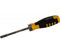 Набор трещоточная отвертка BERGER BG1071 13 в 1 с битами 13 пр.