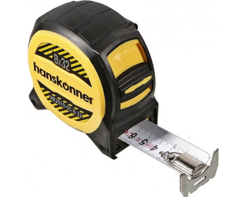 Рулетка HANSKONNER HK2010-05-8-32 с мощным магнитом