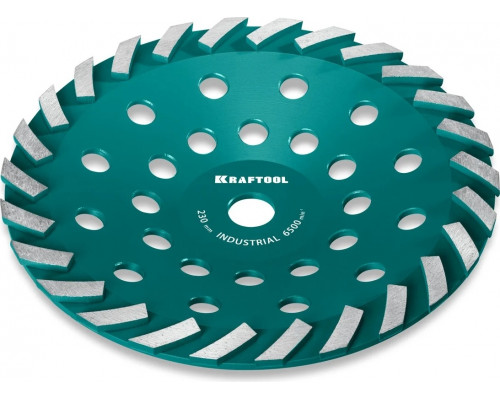 Алмазная чашка KRAFTOOL 33368-230 Industrial Turbo
