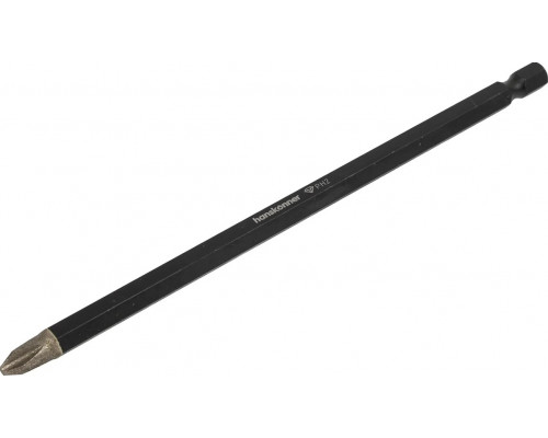 Бита для заворачивания HANSKONNER HKPH2-150 ph2x150мм, сталь s2, diamond powder
