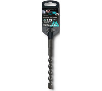 Бур SDS-plus METALLICA Optima 10х160/100 мм по бетону напайка с центром, 2 спирали 904282