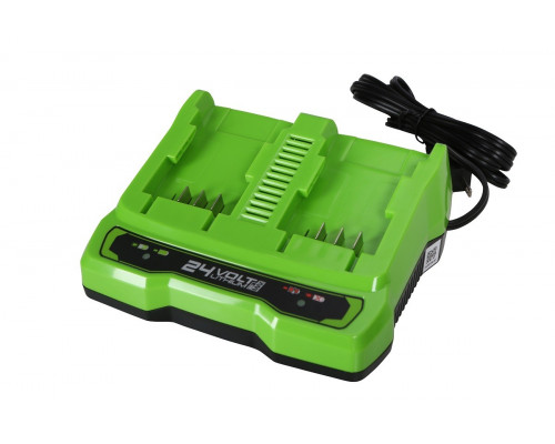 Зарядное устройство для аккумуляторов GREENWORKS 24.0V G24X2UC2 двухпостовое 2931907