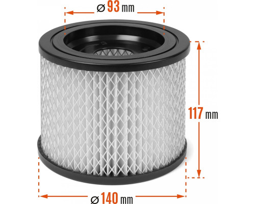 Фильтр для пылесоса DAEWOO DAVC 25HF-11 HEPA