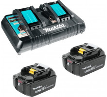 Набор АКБ и ЗУ MAKITA LXT BL1850B Li-ion (2шт.) + ЗУ DC18RD 191L75-3