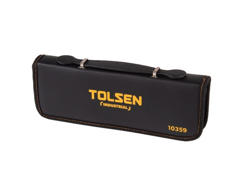 Набор пассатижей и бокорезов TOLSEN TT10359 GRIPro мини, 6 предметов в футляре на молнии