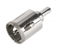 Алмазная коронка для мокрого сверления Kranz KR-92-0009 28мм по керамограниту с центров. сверлом