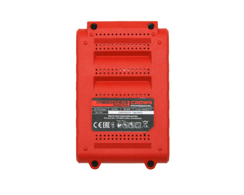 Аккумулятор Crown 20.0В 4,0 Ач Li-ion CAB204015XE cb