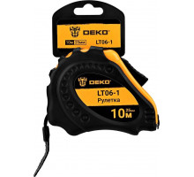 Рулетка DEKO LT06-1 10м*25мм с магнитным зацепом 083-2056