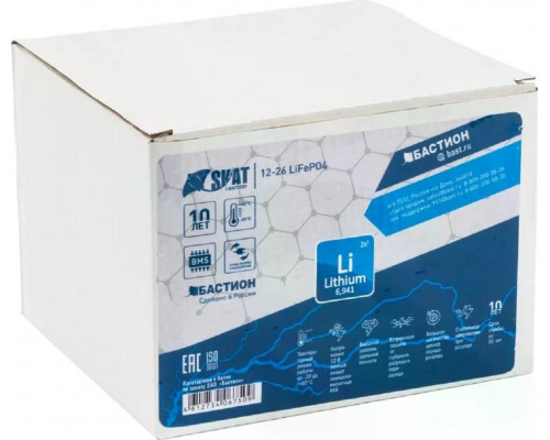 Аккумулятор SKAT i-Battery 12-26 LiFePo4 литиевый тяговый 648