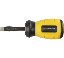 Отвертка шлицевая HANSKONNER HK1040-16-SL6-38 алмазн. наконечник