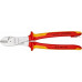 Бокорезы диэлектрические KNIPEX KN-7406250TBK особо мощные vde, 250 мм, хром, 2-комп. ручки