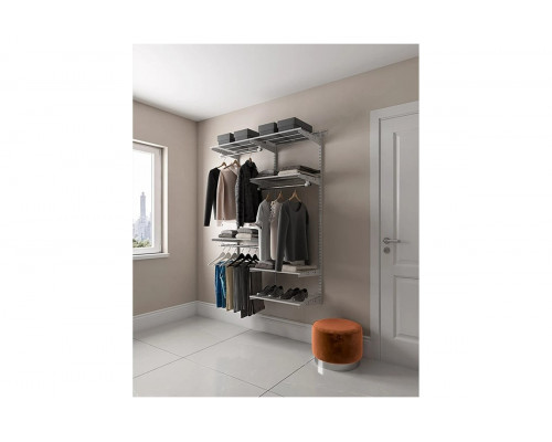 Гардеробная система ПРАКТИК HOME Optima G120 белая S70199916501