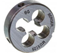 Плашка BERGER BG1010 метрическая M12х1,25 мм, внешний d 38 мм