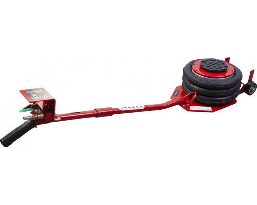Домкрат пневматический подкатной WiederKraft WDK-81813B, 3 т
